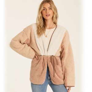 BillaBong faux fur jacket